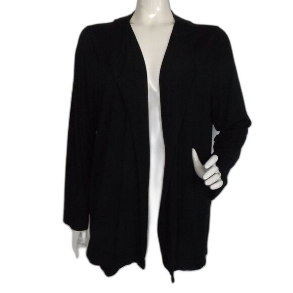 J. Jill Jackets & Blazers - J.Jill Jacket, XL, Lightweight, Black, Open front, Pockets, Long sleeve